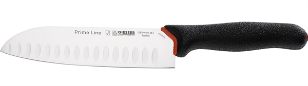 Giesser - PrimeLine, Kochmesser, Santoku, Kullenschliff