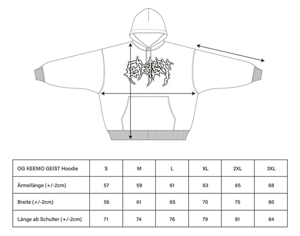 Geist Hoodie (5 Jahre limited Edition), inkl. CD