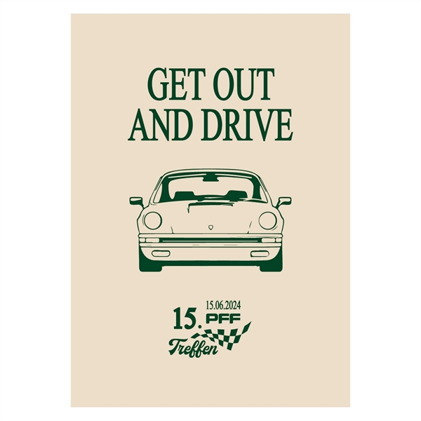 15.PFF Treffen - Limited Poster (natural)