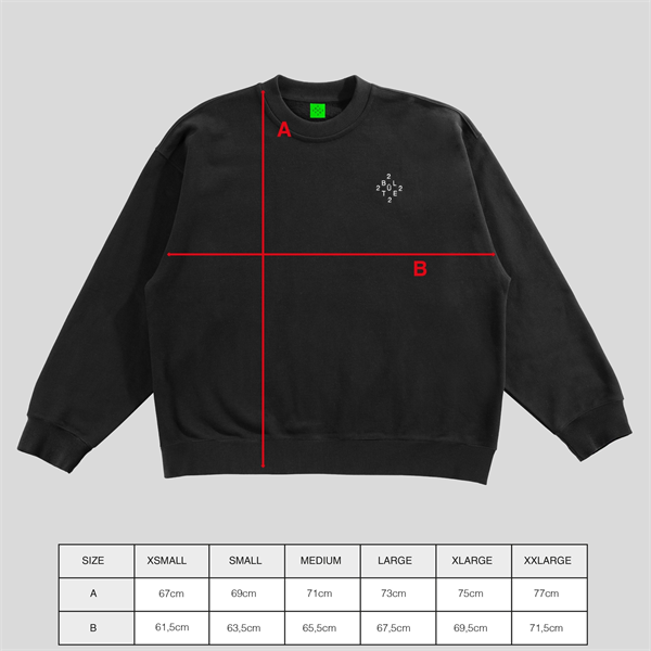 Diamond Logo Crewneck Black