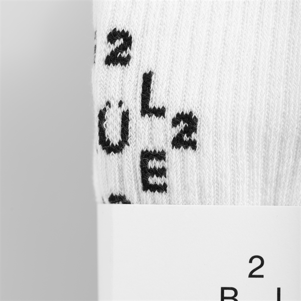 Diamond Logo Socks White